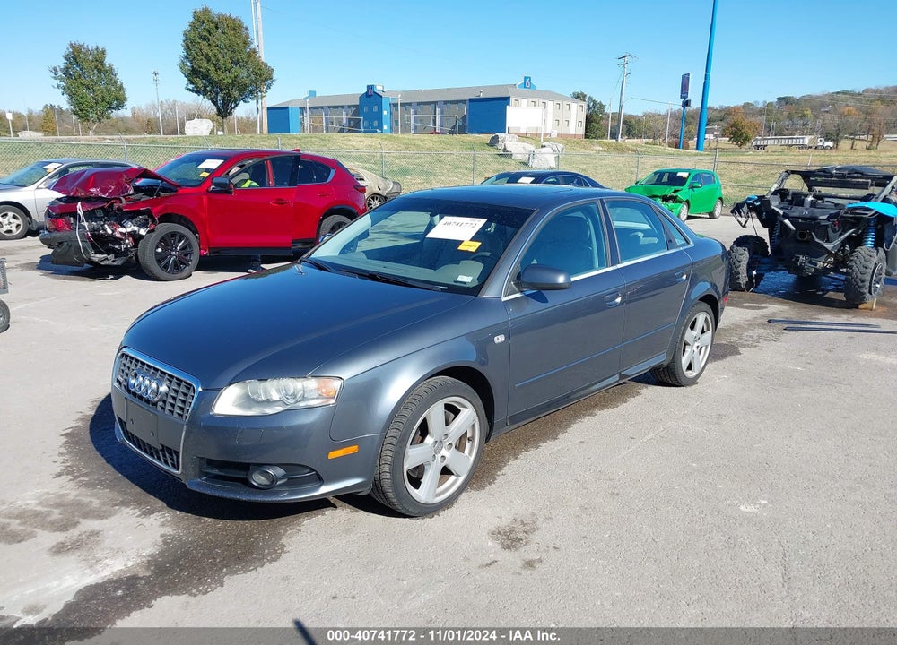 2008 AUDI A4 3.2 VIN: WAUDH78E08A159901