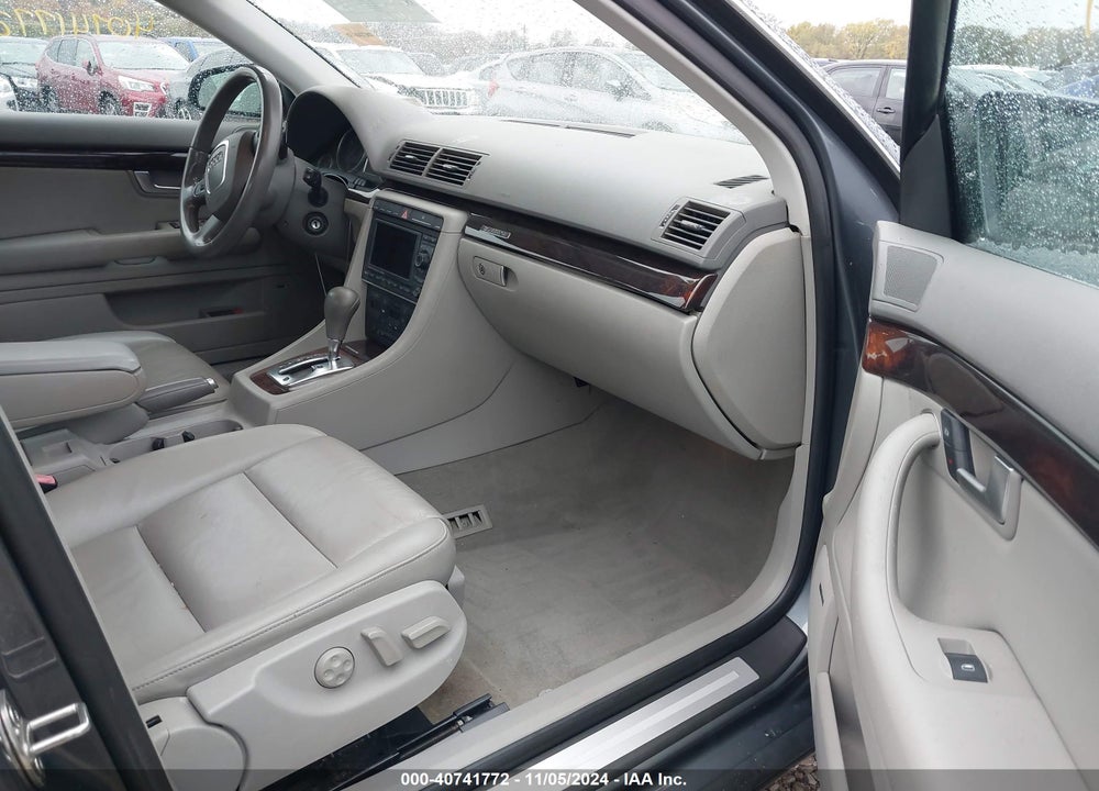 2008 AUDI A4 3.2 VIN: WAUDH78E08A159901