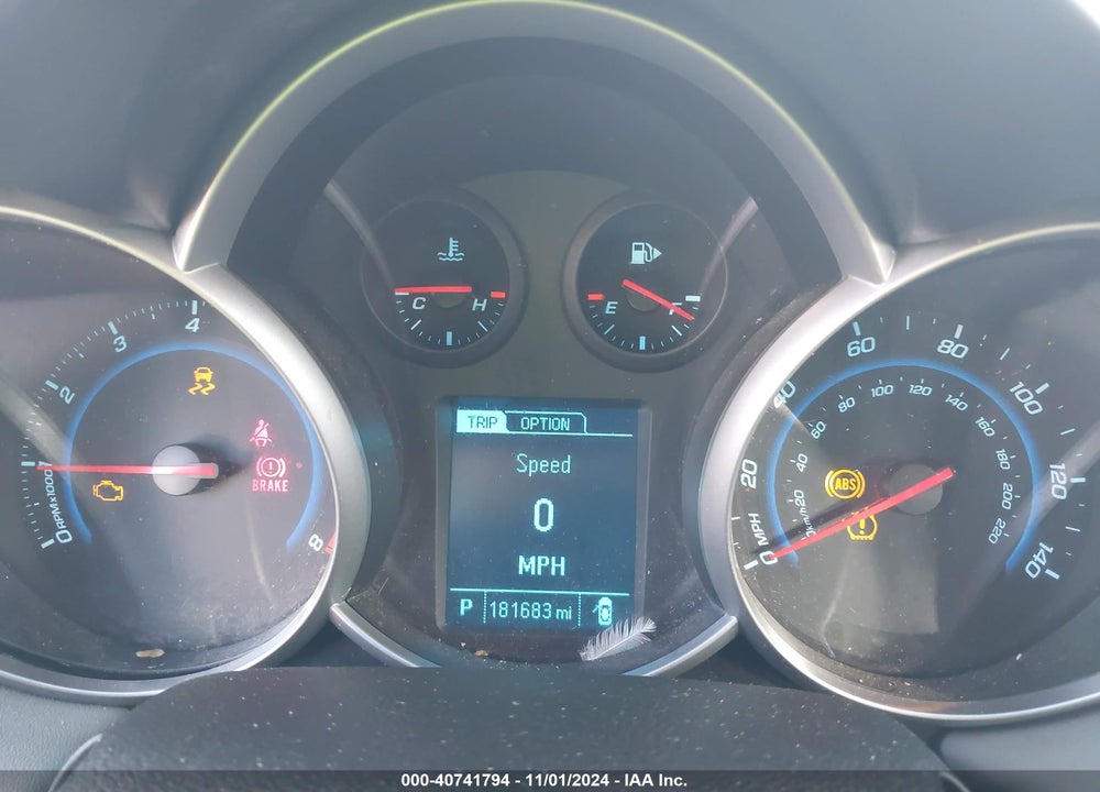 2014 CHEVROLET CRUZE LS AUTO VIN: 1G1PA5SH8E7315096