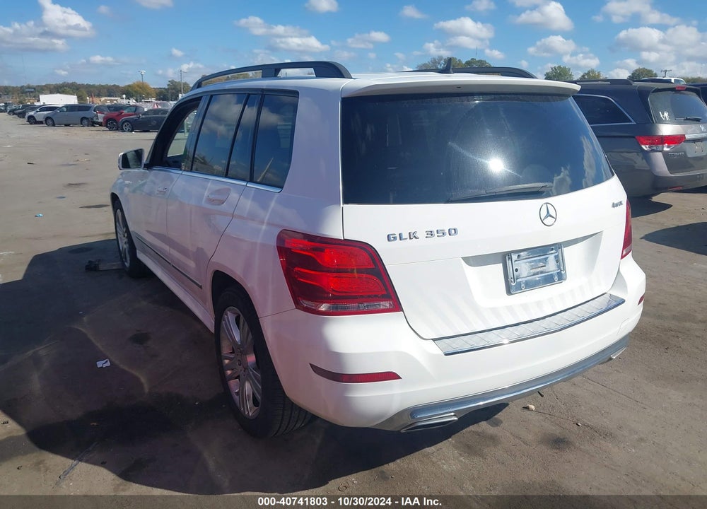 2013 MERCEDES-BENZ GLK 350 4MATIC VIN: WDCGG8JB5DG060632