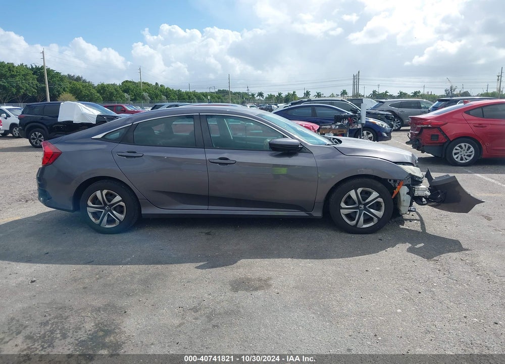 2017 HONDA CIVIC LX VIN: 19XFC2F57HE049098