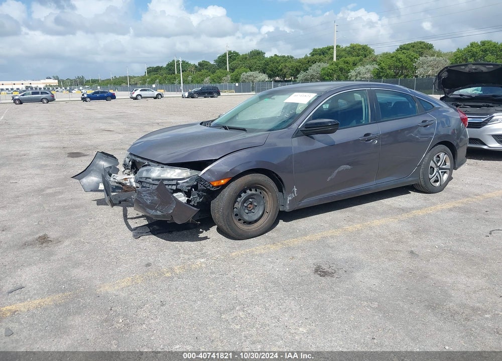 2017 HONDA CIVIC LX VIN: 19XFC2F57HE049098