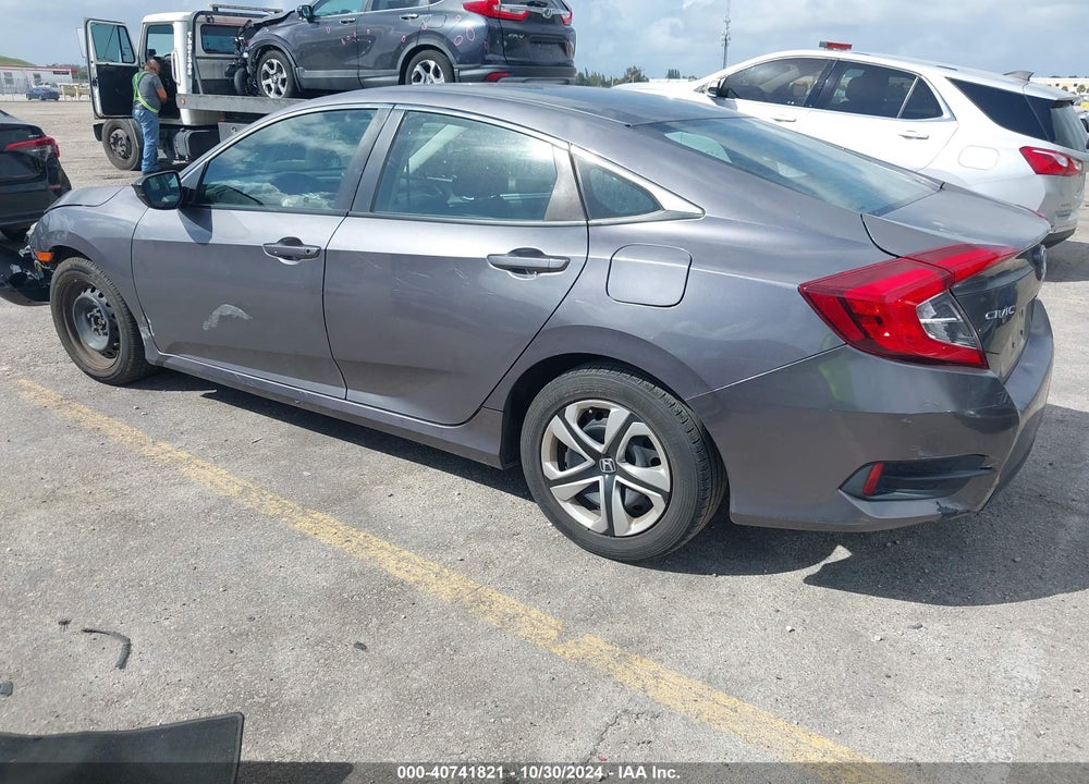 2017 HONDA CIVIC LX VIN: 19XFC2F57HE049098