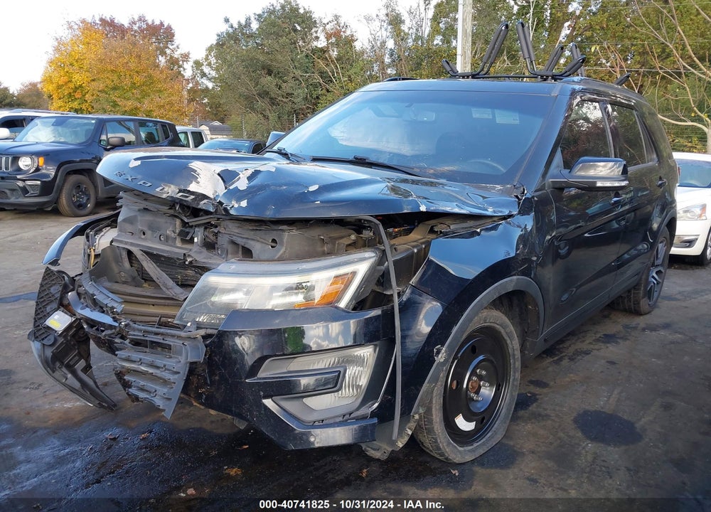 2016 FORD EXPLORER SPORT VIN: 1FM5K8GT3GGD09358