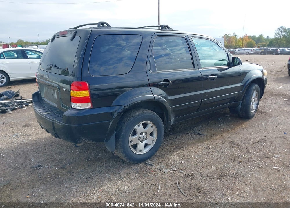2006 FORD ESCAPE LIMITED VIN: 1FMYU94176KD46893