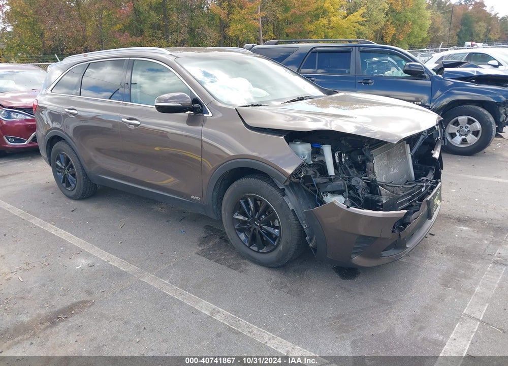 2019 KIA SORENTO 2.4L LX VIN: 5XYPGDA37KG437159