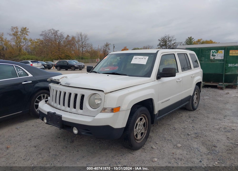 2012 JEEP PATRIOT SPORT VIN: 1C4NJPBA6CD722443