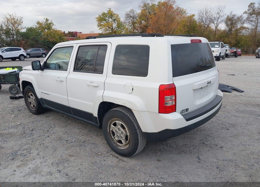 2012 JEEP PATRIOT SPORT VIN: 1C4NJPBA6CD722443