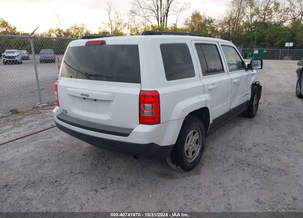 2012 JEEP PATRIOT SPORT VIN: 1C4NJPBA6CD722443