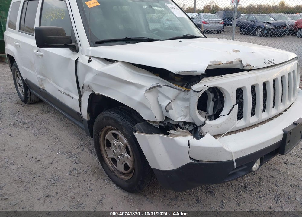 2012 JEEP PATRIOT SPORT VIN: 1C4NJPBA6CD722443