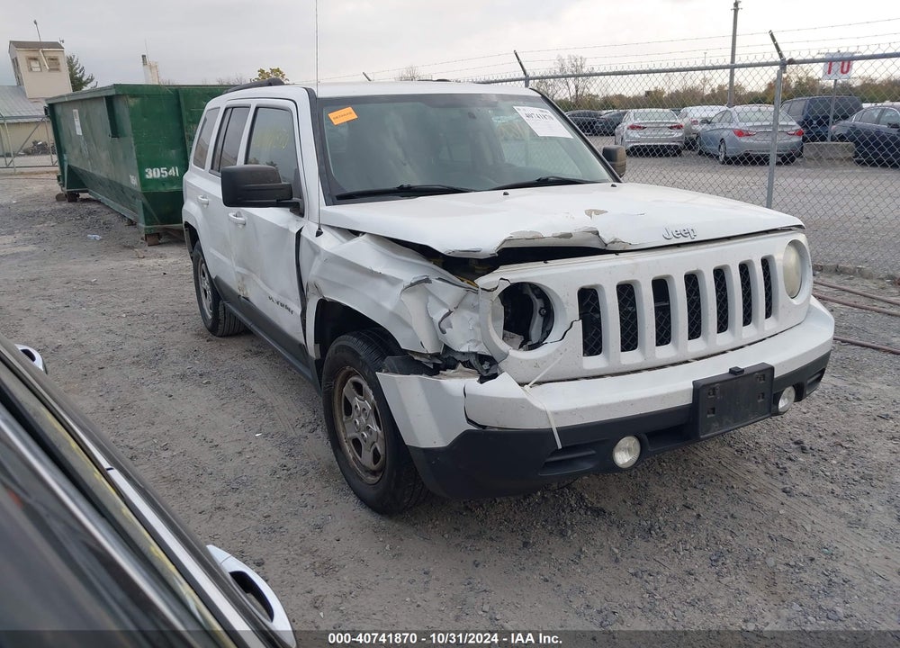 2012 JEEP PATRIOT SPORT VIN: 1C4NJPBA6CD722443