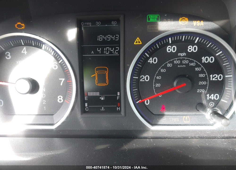 2009 HONDA CR-V LX VIN: 5J6RE48349L025780