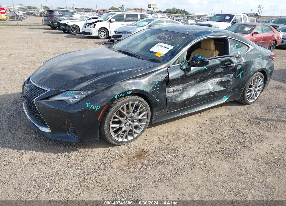2019 LEXUS RC 350 VIN: JTHHZ5BC6K5019881