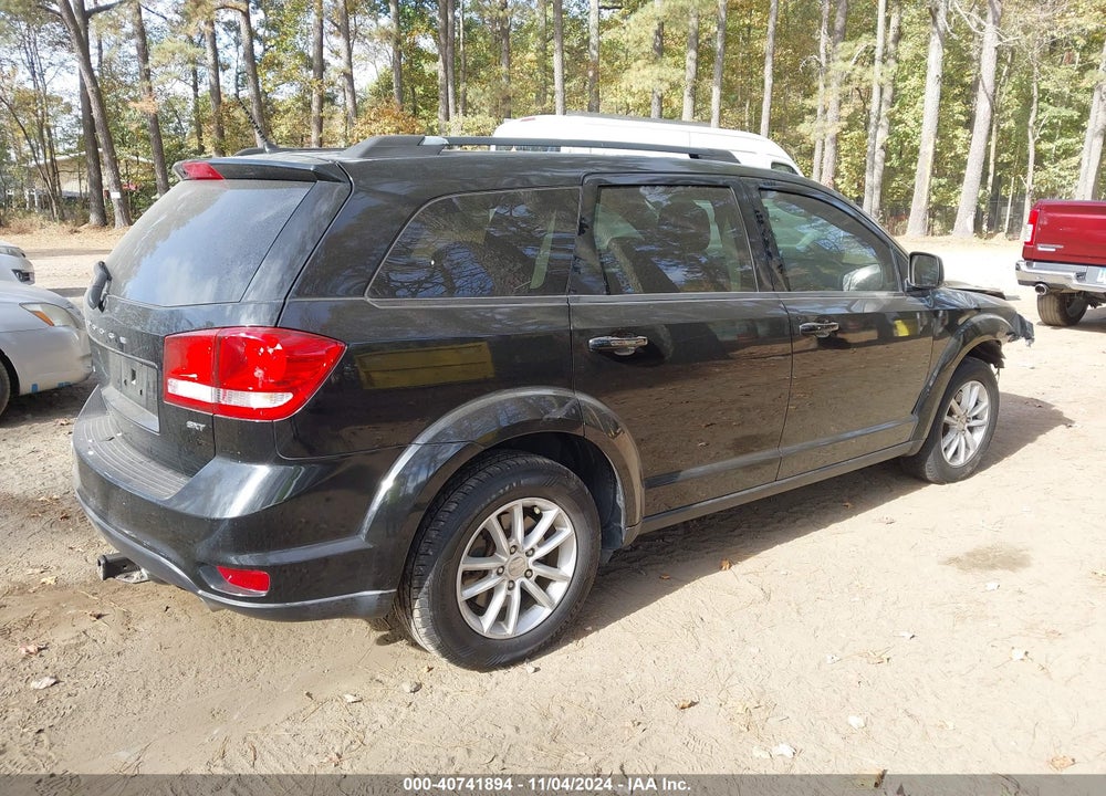 2014 DODGE JOURNEY SXT VIN: 3C4PDDBG0ET242074