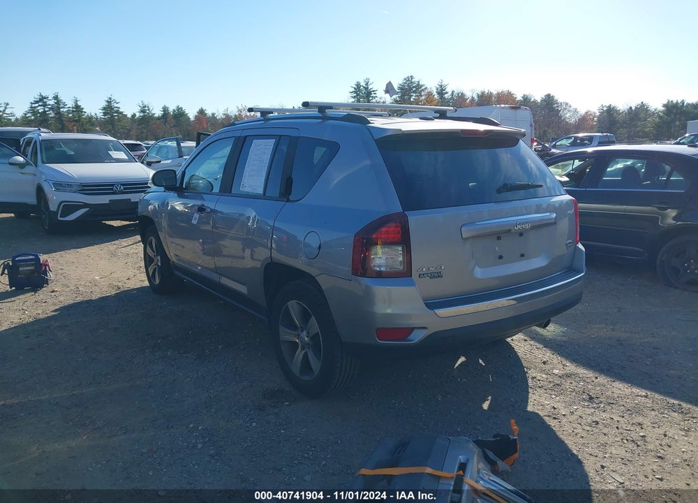 2016 JEEP COMPASS HIGH ALTITUDE EDITION VIN: 1C4NJDEB4GD673218
