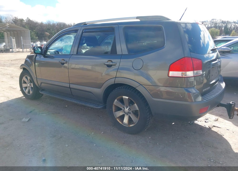 2009 KIA BORREGO EX V8 VIN: KNDJH742695021064