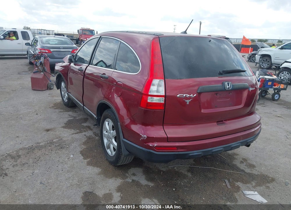 2011 HONDA CR-V LX VIN: 3CZRE3H39BG704165