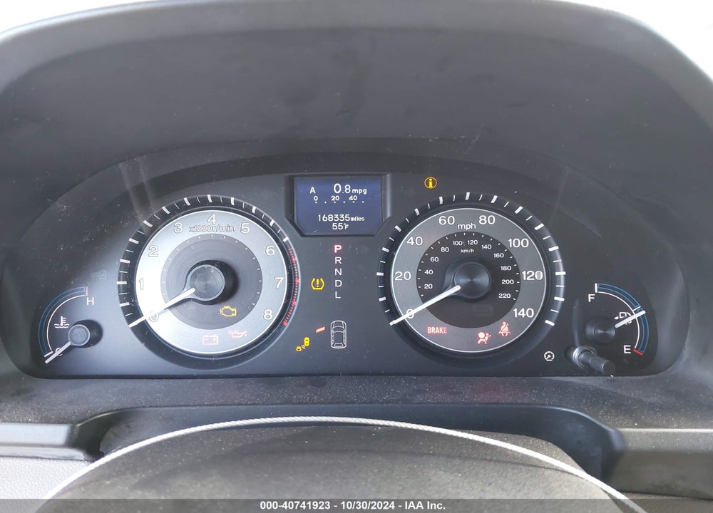 2011 HONDA ODYSSEY TOURING/TOURING ELITE VIN: 5FNRL5H9XBB005791