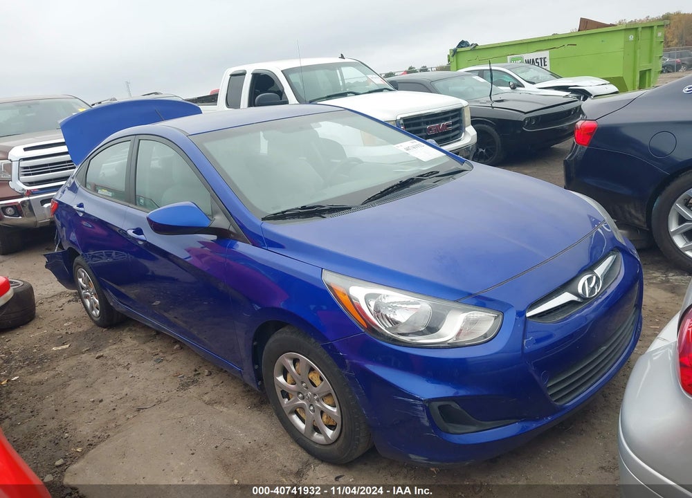 2013 HYUNDAI ACCENT GLS VIN: KMHCT4AE8DU347009