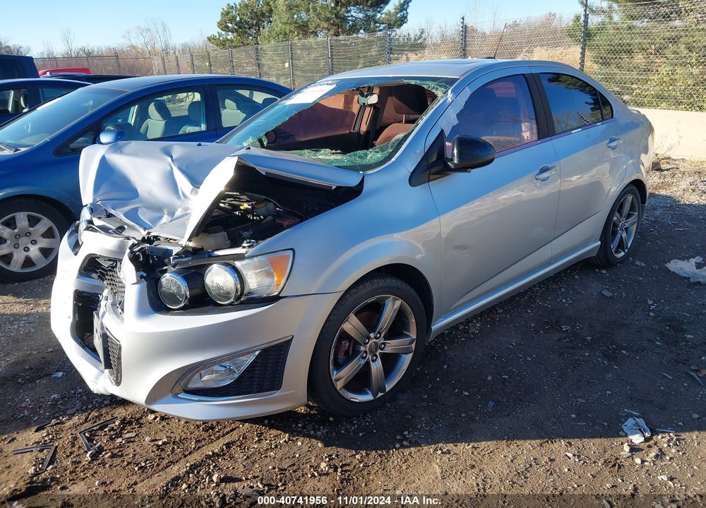 2015 CHEVROLET SONIC RS AUTO VIN: 1G1JG5SB6F4143850