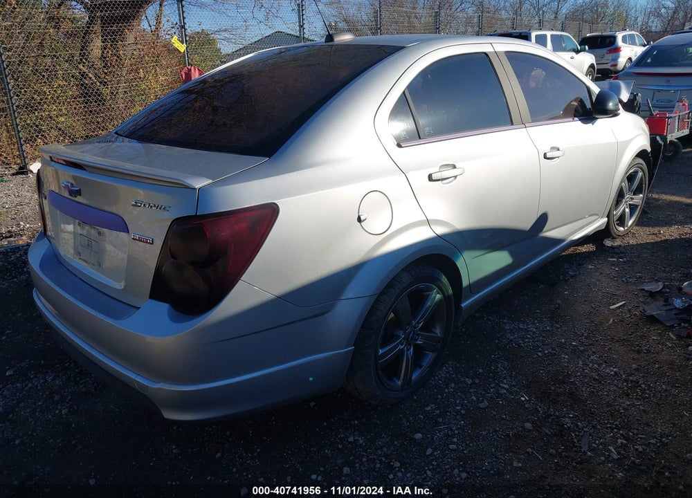 2015 CHEVROLET SONIC RS AUTO VIN: 1G1JG5SB6F4143850
