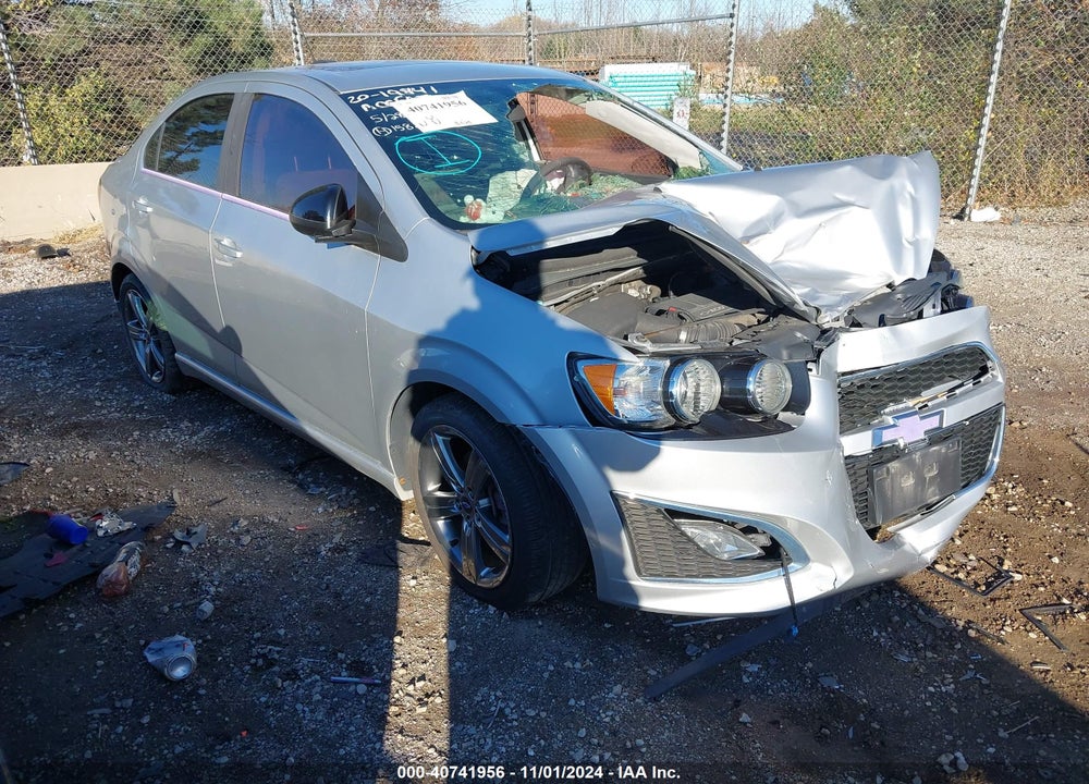 2015 CHEVROLET SONIC RS AUTO VIN: 1G1JG5SB6F4143850