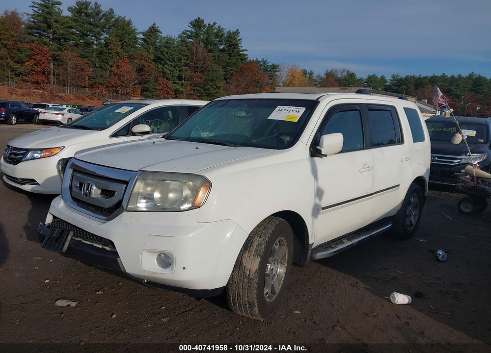 2010 HONDA PILOT TOURING VIN: 5FNYF4H94AB023344