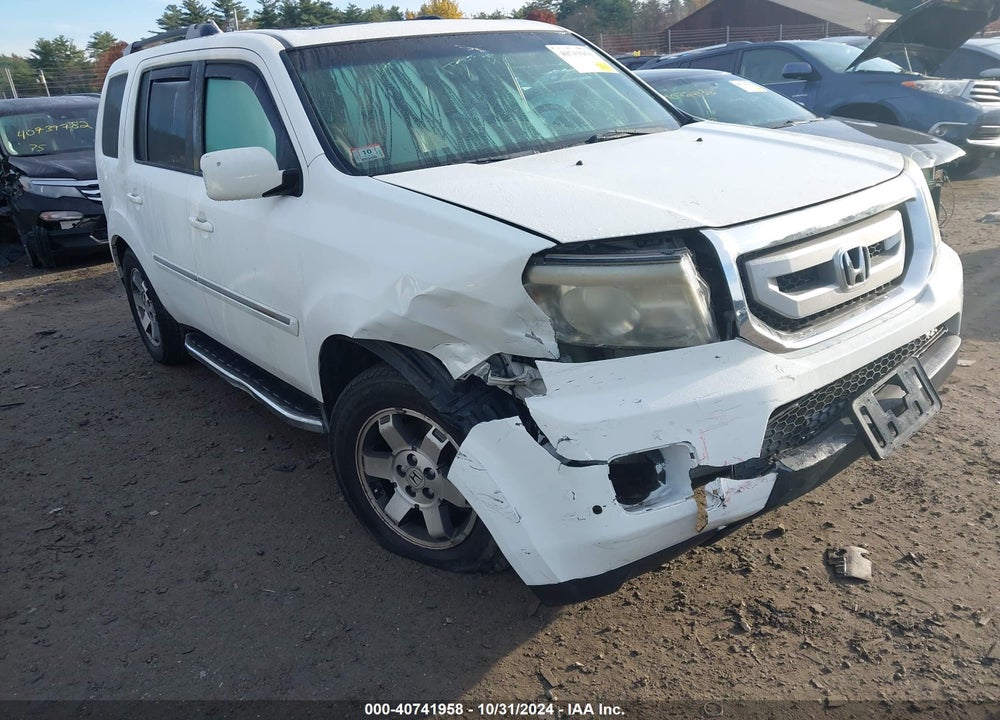2010 HONDA PILOT TOURING VIN: 5FNYF4H94AB023344