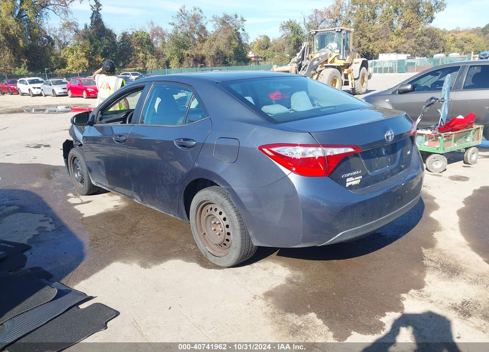 2016 TOYOTA COROLLA LE VIN: 2T1BURHE4GC647664