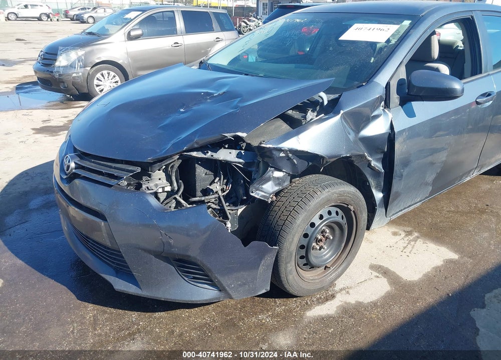 2016 TOYOTA COROLLA LE VIN: 2T1BURHE4GC647664