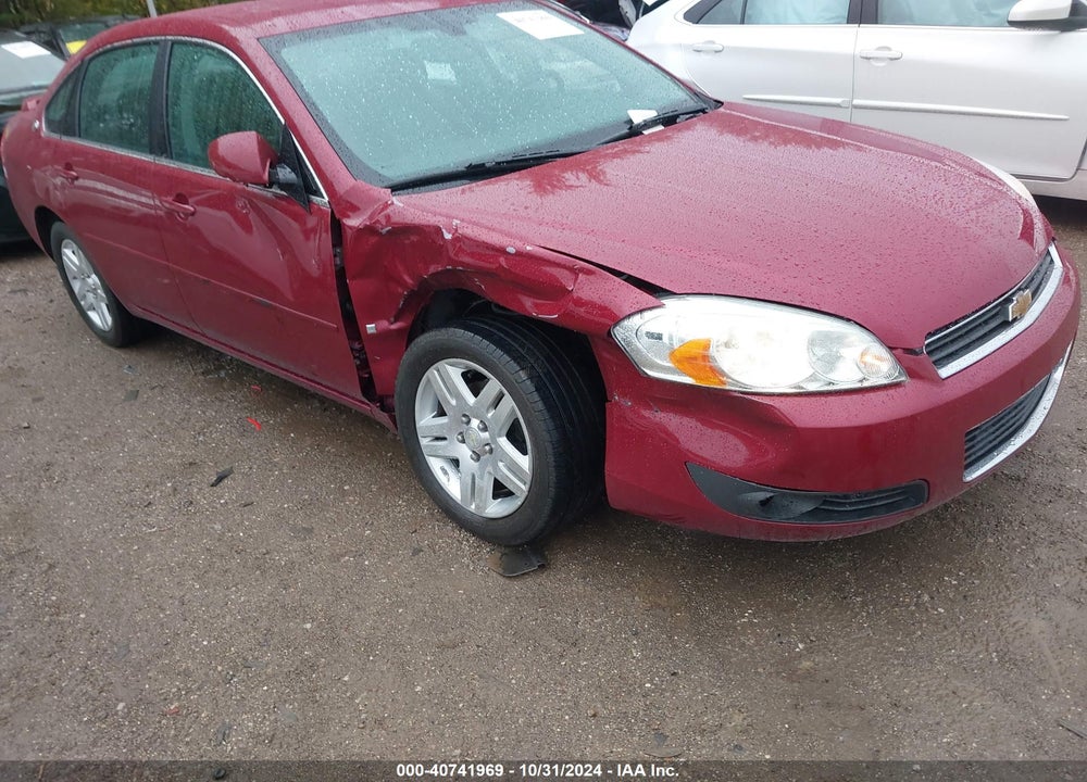 2006 CHEVROLET IMPALA LTZ VIN: 2G1WU581169218075
