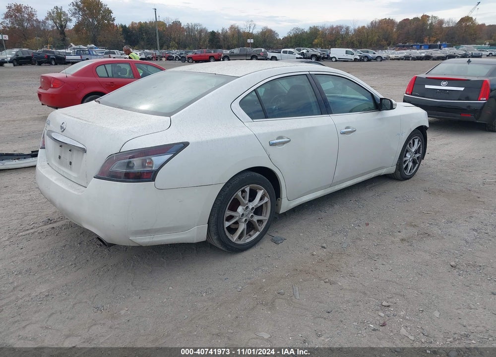 2013 NISSAN MAXIMA 3.5 SV VIN: 1N4AA5AP7DC822153