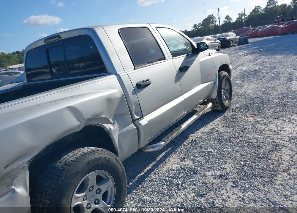 2007 DODGE DAKOTA SLT VIN: 1D7HE48P47S171951