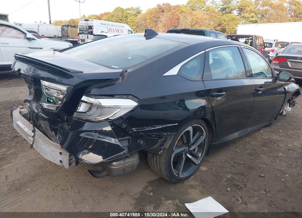 2018 HONDA ACCORD SPORT VIN: 1HGCV1F31JA099009