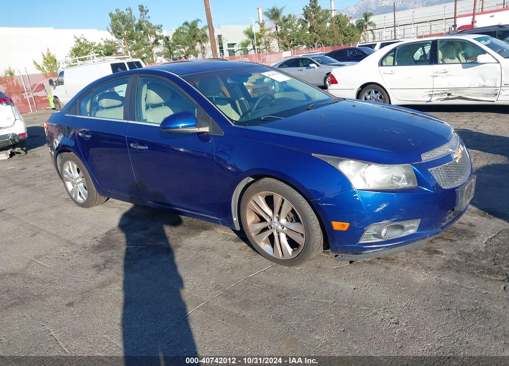 2012 CHEVROLET CRUZE LTZ VIN: 1G1PH5SC0C7266750
