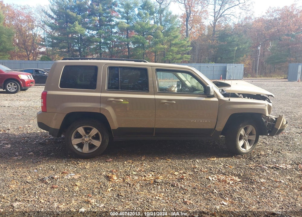 2017 JEEP PATRIOT LATITUDE 4X4 VIN: 1C4NJRFB5HD153722