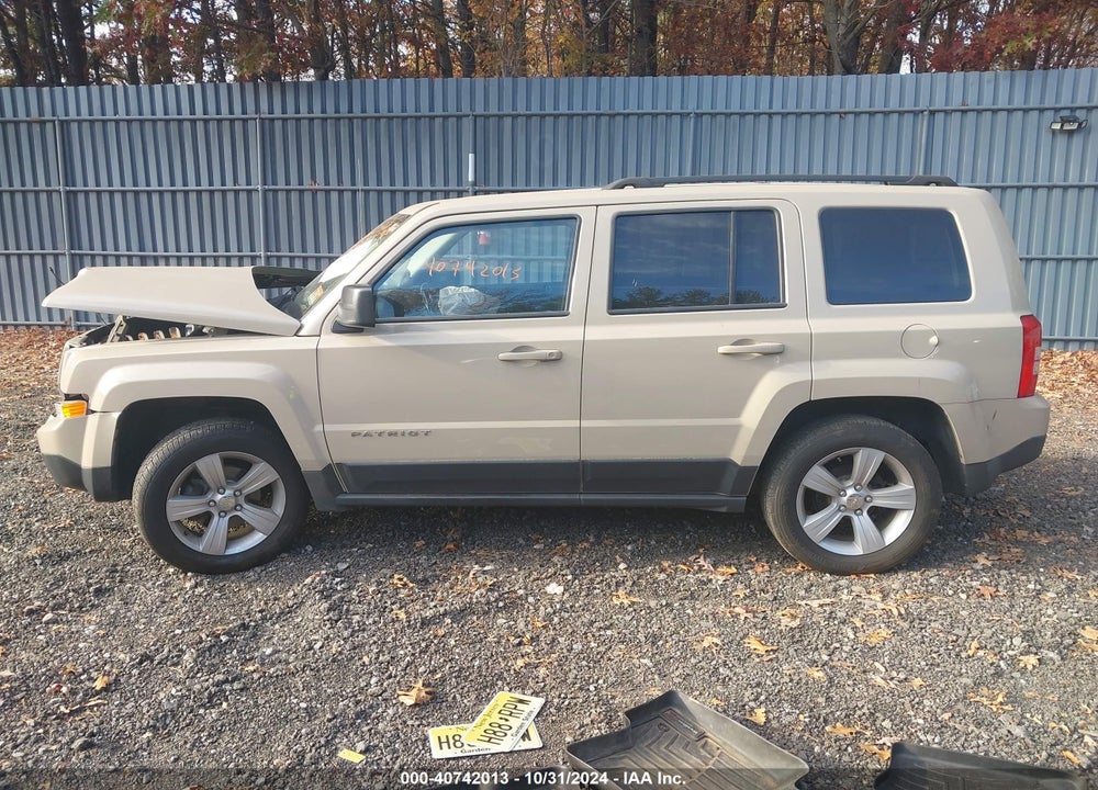 2017 JEEP PATRIOT LATITUDE 4X4 VIN: 1C4NJRFB5HD153722