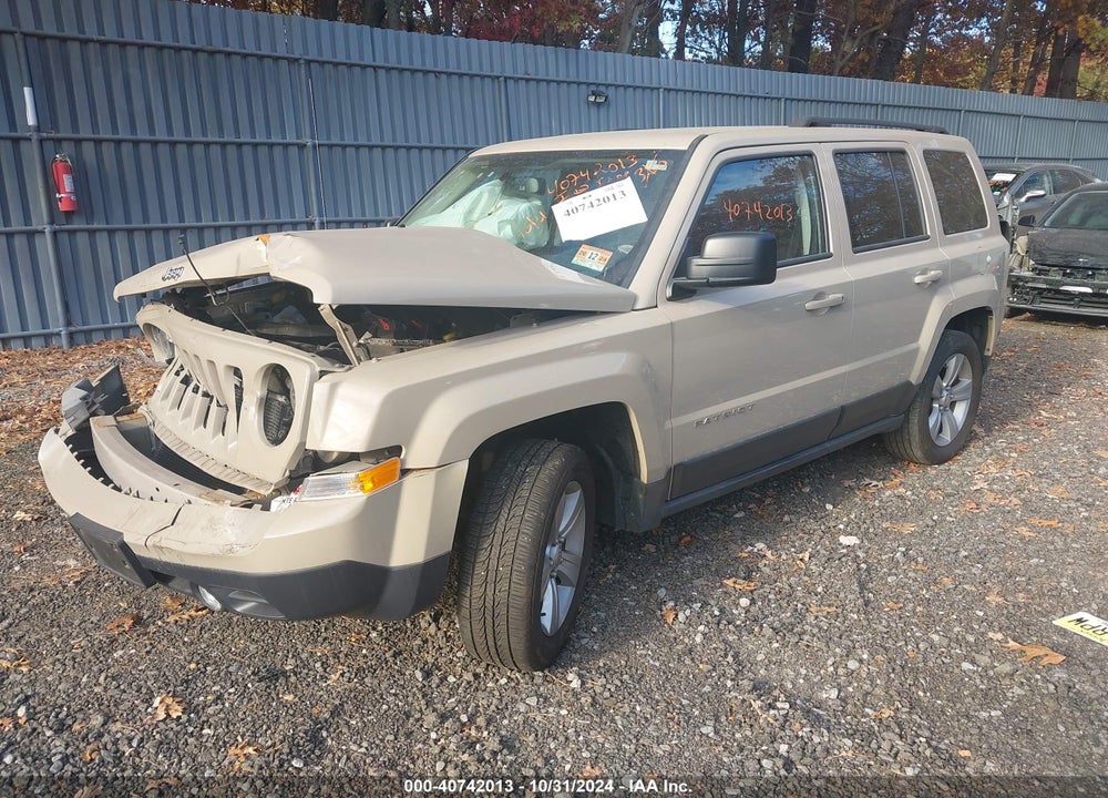 2017 JEEP PATRIOT LATITUDE 4X4 VIN: 1C4NJRFB5HD153722