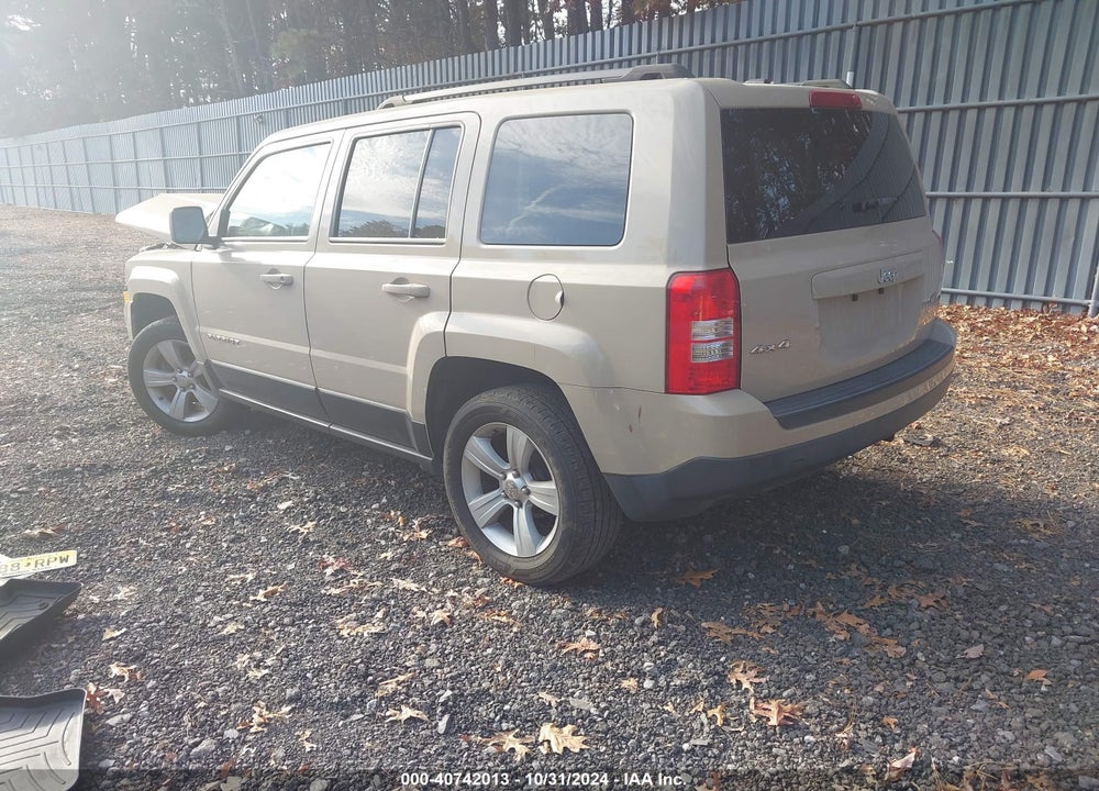 2017 JEEP PATRIOT LATITUDE 4X4 VIN: 1C4NJRFB5HD153722