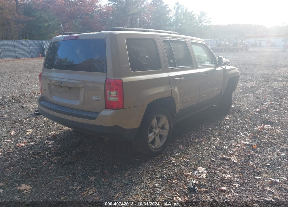 2017 JEEP PATRIOT LATITUDE 4X4 VIN: 1C4NJRFB5HD153722