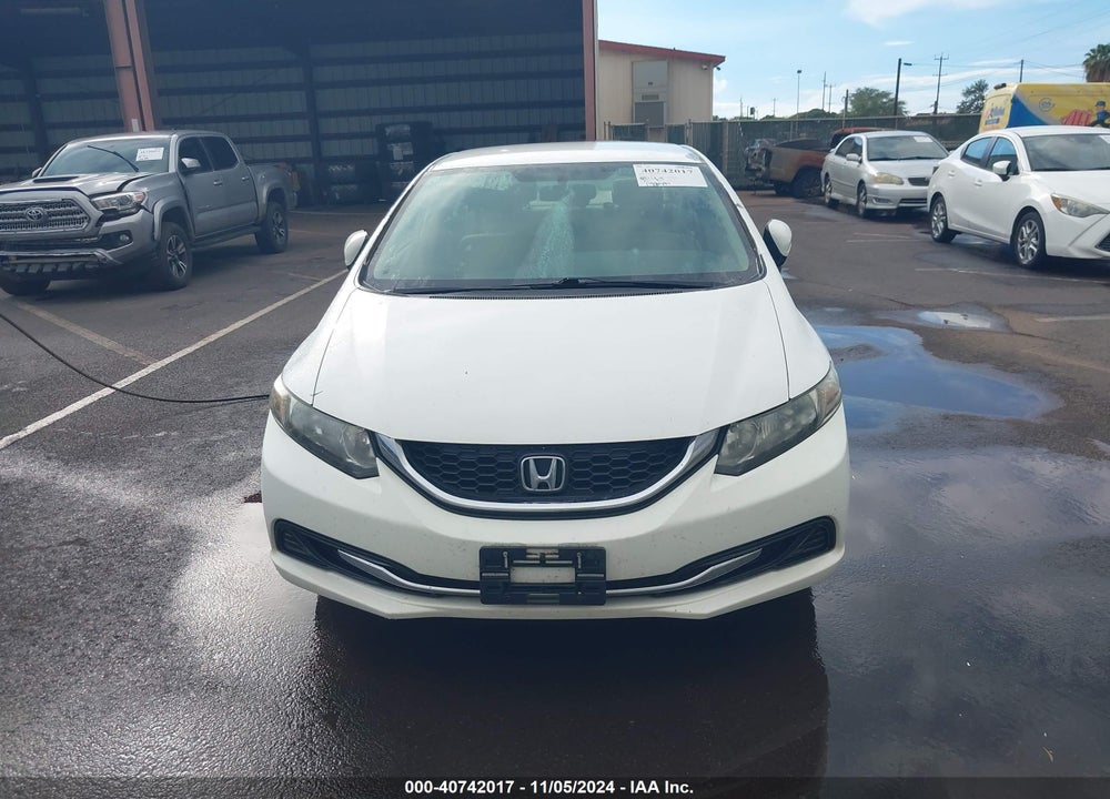 2014 HONDA CIVIC LX VIN: 19XFB2F51EE068518