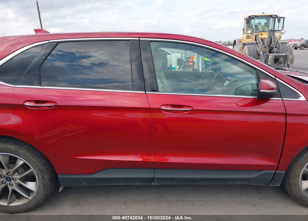 2016 FORD EDGE TITANIUM VIN: 2FMPK3K80GBB10998