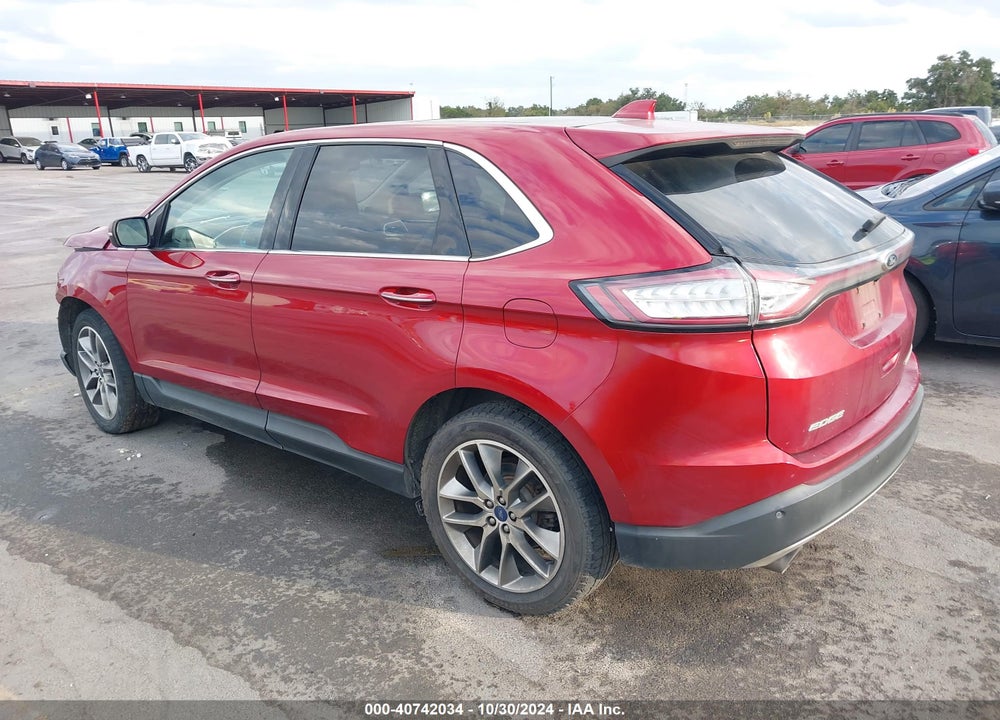 2016 FORD EDGE TITANIUM VIN: 2FMPK3K80GBB10998