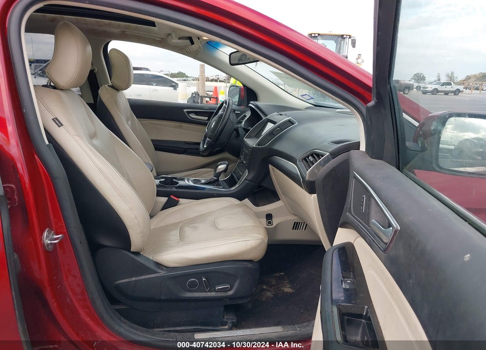 2016 FORD EDGE TITANIUM VIN: 2FMPK3K80GBB10998
