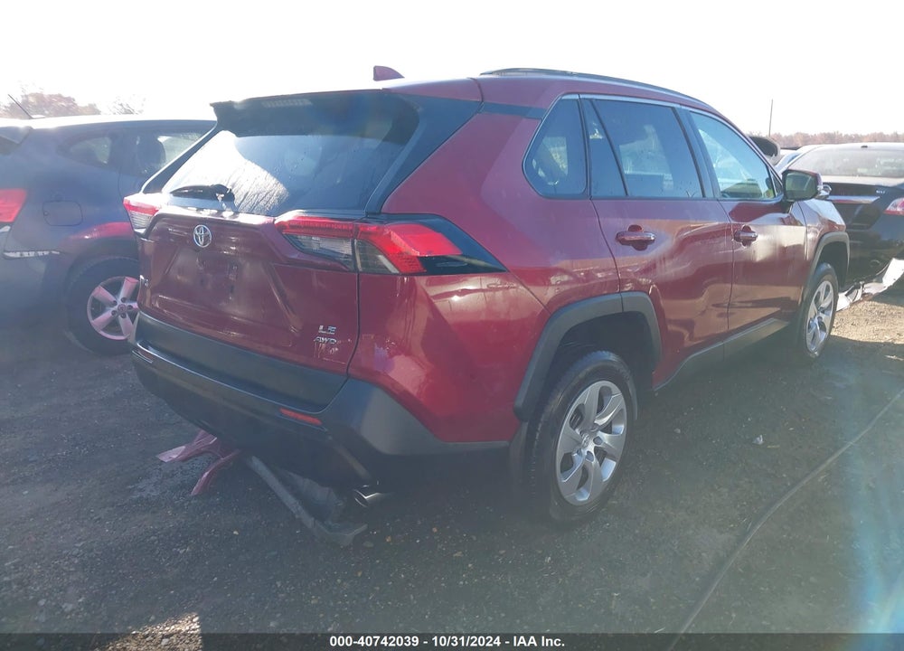 2021 TOYOTA RAV4 LE VIN: 2T3G1RFV9MW232648