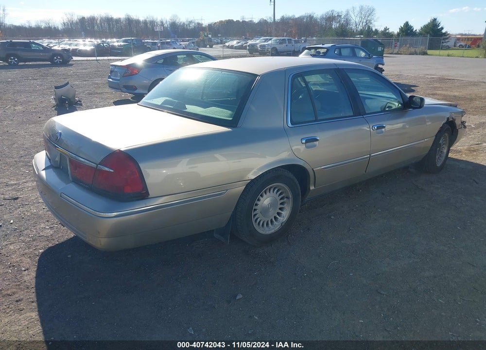 1999 MERCURY GRAND MARQUIS LS VIN: 2MEFM75W3XX603670