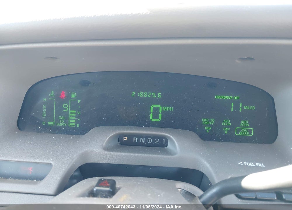 1999 MERCURY GRAND MARQUIS LS VIN: 2MEFM75W3XX603670