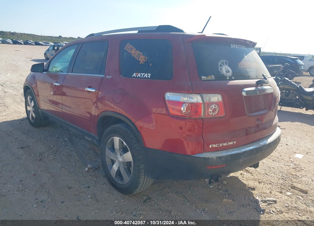 2012 GMC ACADIA SLT-1 VIN: 1GKKVREDXCJ256207