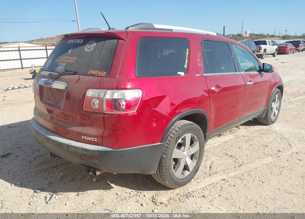 2012 GMC ACADIA SLT-1 VIN: 1GKKVREDXCJ256207