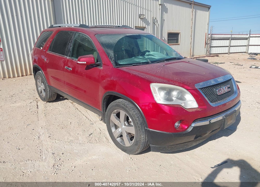 2012 GMC ACADIA SLT-1 VIN: 1GKKVREDXCJ256207